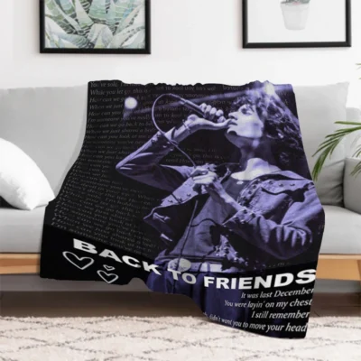 Sombr Singer Dream Throw Blanket