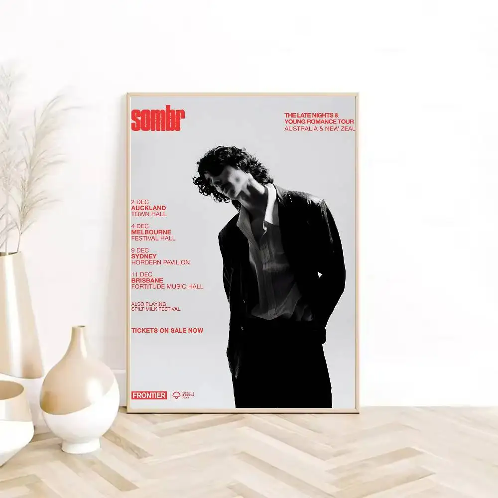 Sombr Monochrome Symphony Wall Art