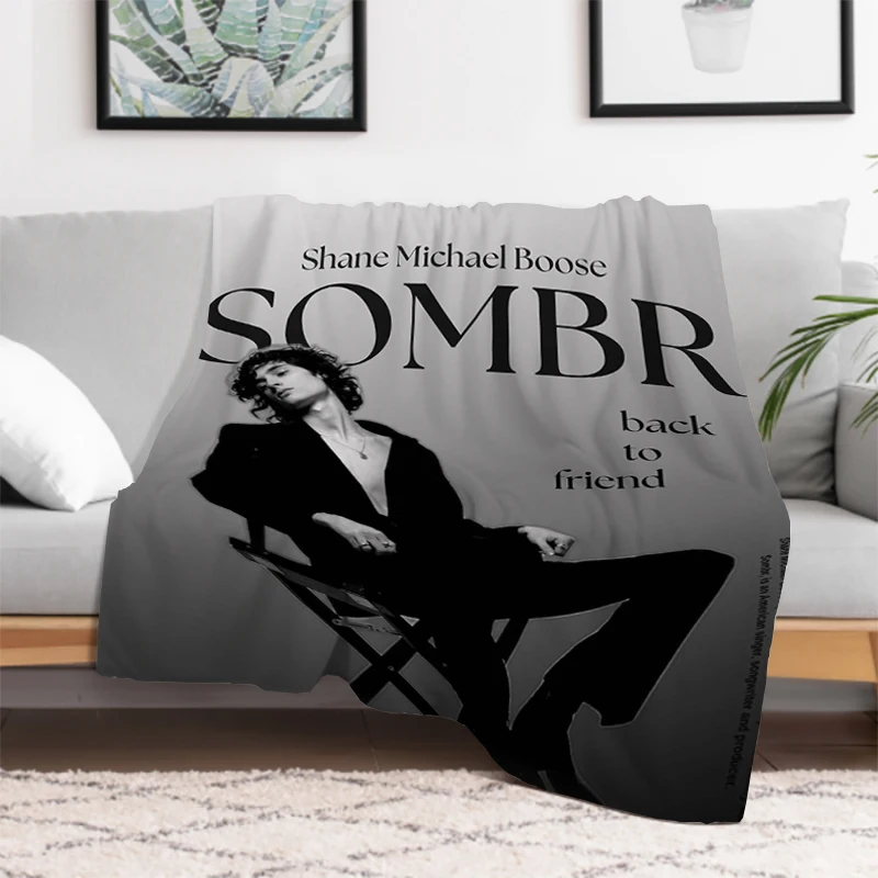 Sombr Album Image Throw Blanket