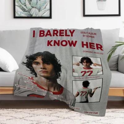 Sombr New Song Throw Blanket