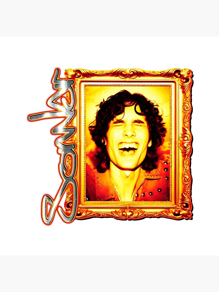 Smile Indie Pop Boy Singer Throw Pillow - Image 2