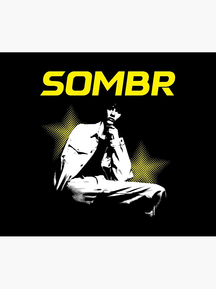 Yellow Silhouette Indle Music Tapestry - Image 2