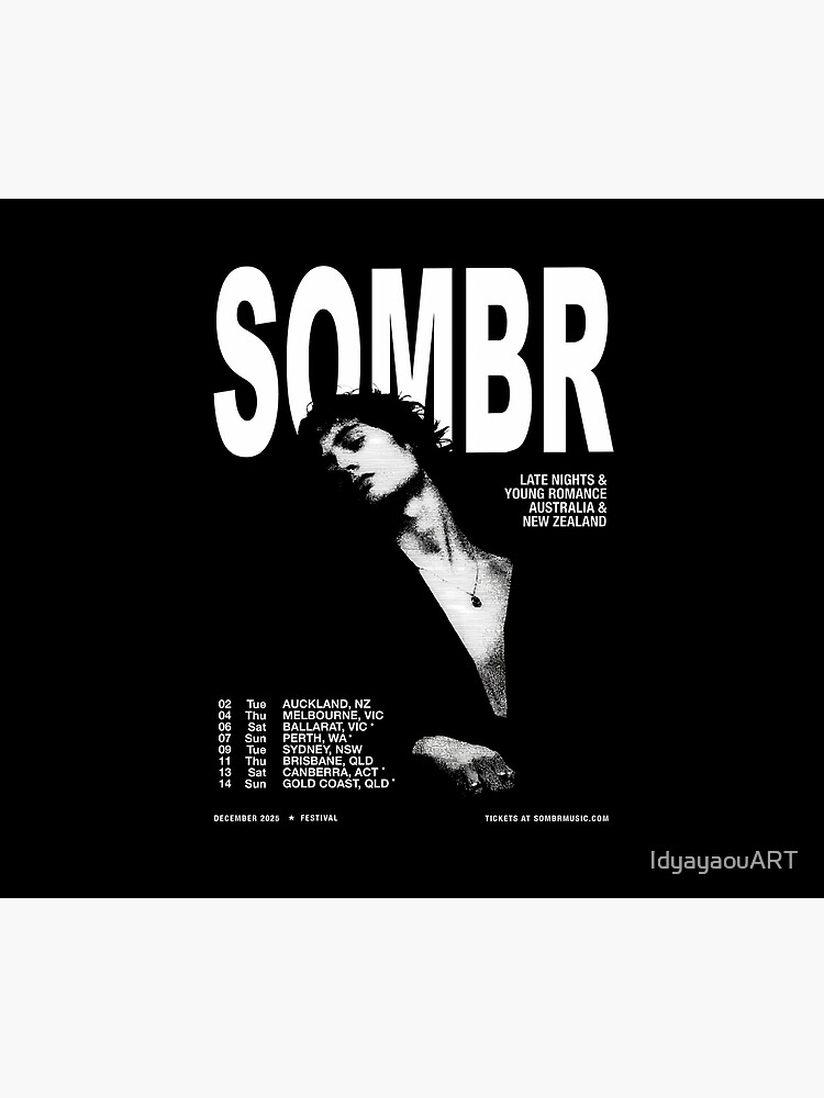 Sombr Australia New Zealand Tapestry - Image 2