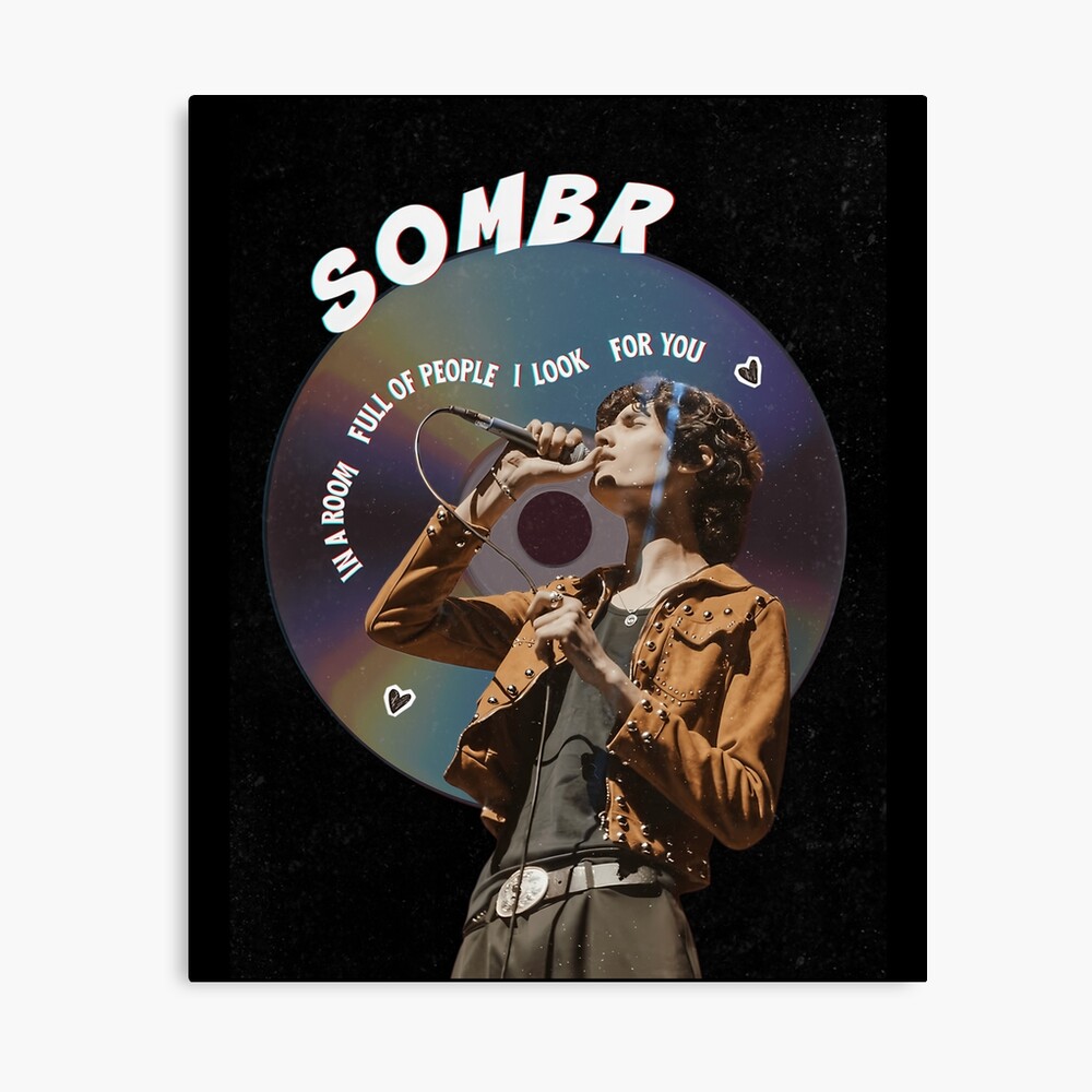 Sombr Merchandise Poster