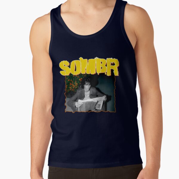 Vintage Grunge Style Sombr Tank Top - Image 5