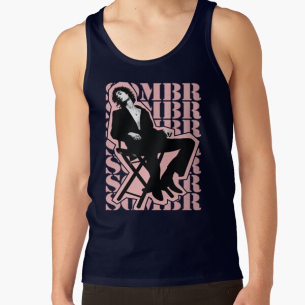 Silhouette Sitting Sombr Tank Top - Image 5