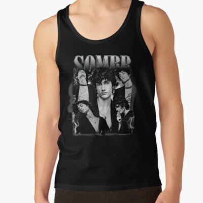 Sombr Tour Vintage Fan Art Tank Top
