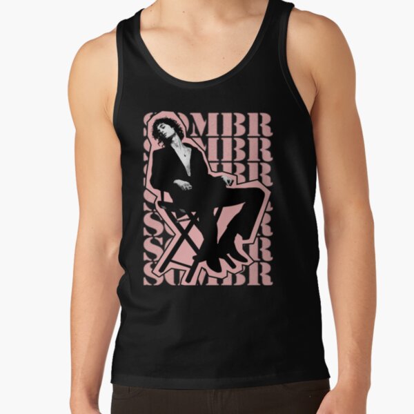 Silhouette Sitting Sombr Tank Top