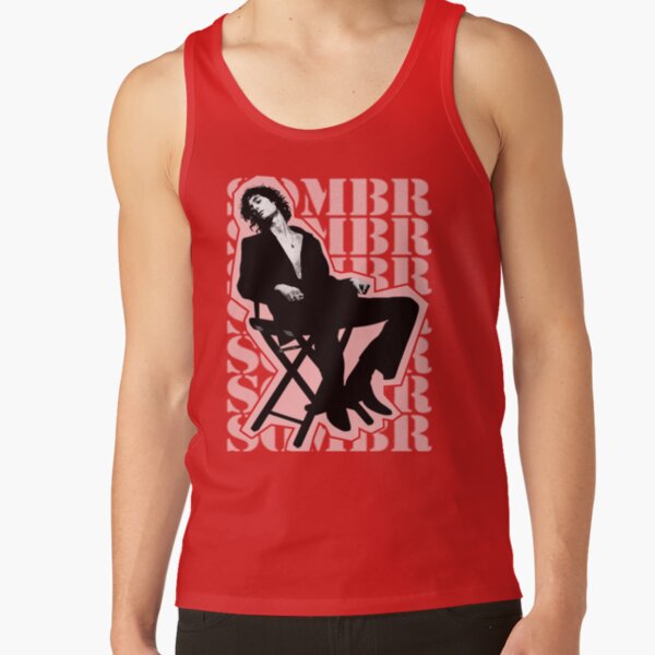 Silhouette Sitting Sombr Tank Top - Image 4
