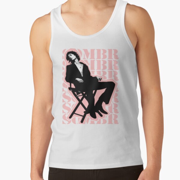 Silhouette Sitting Sombr Tank Top - Image 2