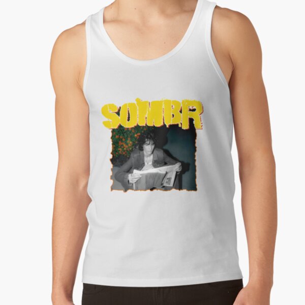 Vintage Grunge Style Sombr Tank Top - Image 2