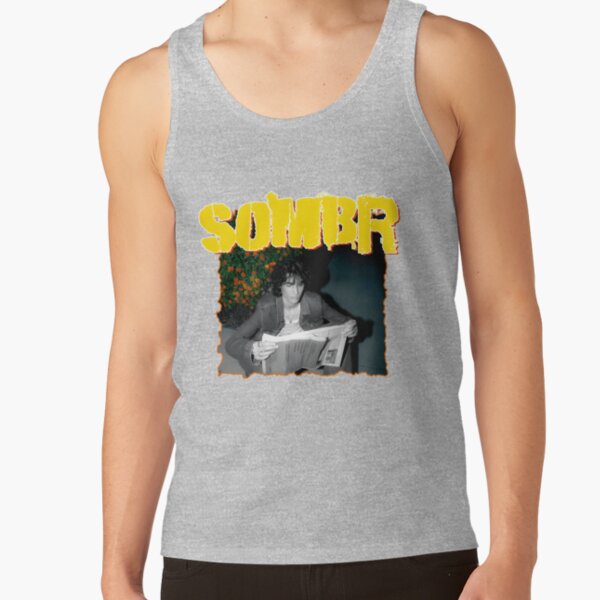 Vintage Grunge Style Sombr Tank Top - Image 3