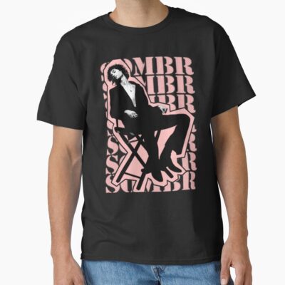 Silhouette Sitting Sombr T-shirt