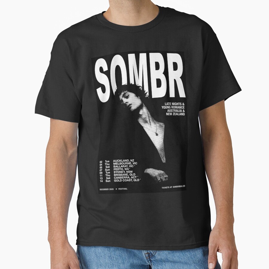 Sombr Australia And New Zealand T-shirt