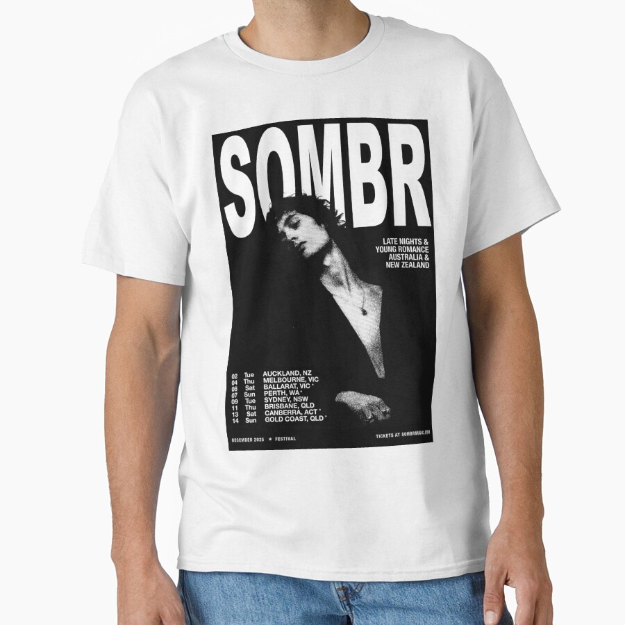Sombr Australia And New Zealand T-shirt - Image 2