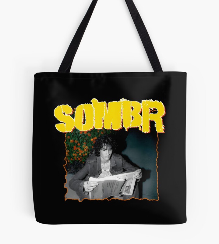 Vintage Grunge Style Sombr Tote Bag