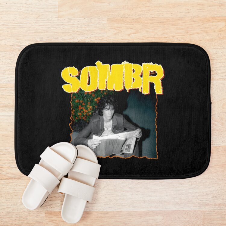 Vintage Grunge Style Sombr Bath Mat - Image 3