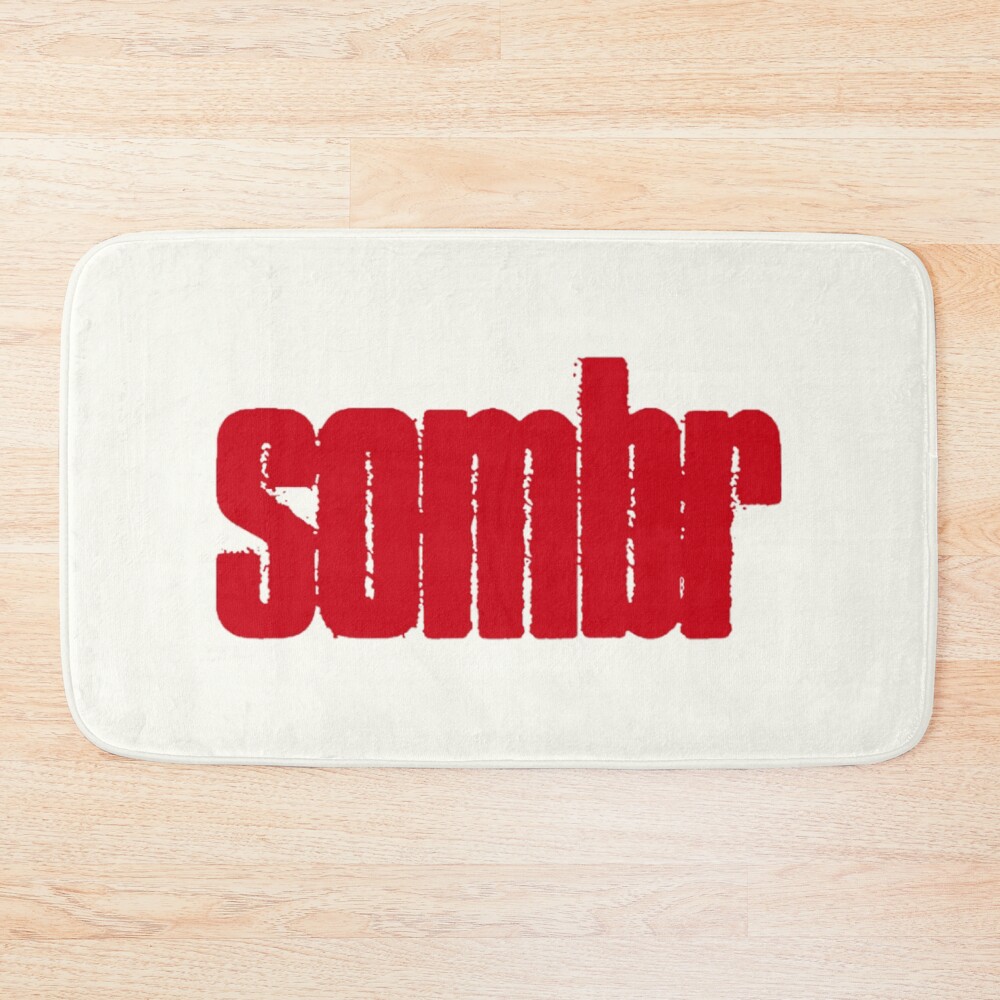 Sombr Logo Bath Mat
