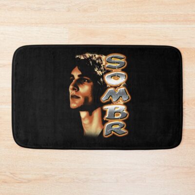 Grunge Style Lo Fi Pop Singer Bath Mat