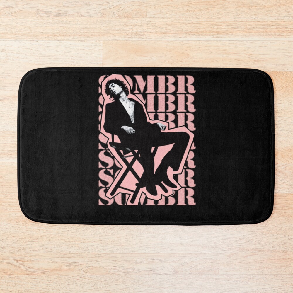 Indie Boy Singer Tour Style Bath Mat