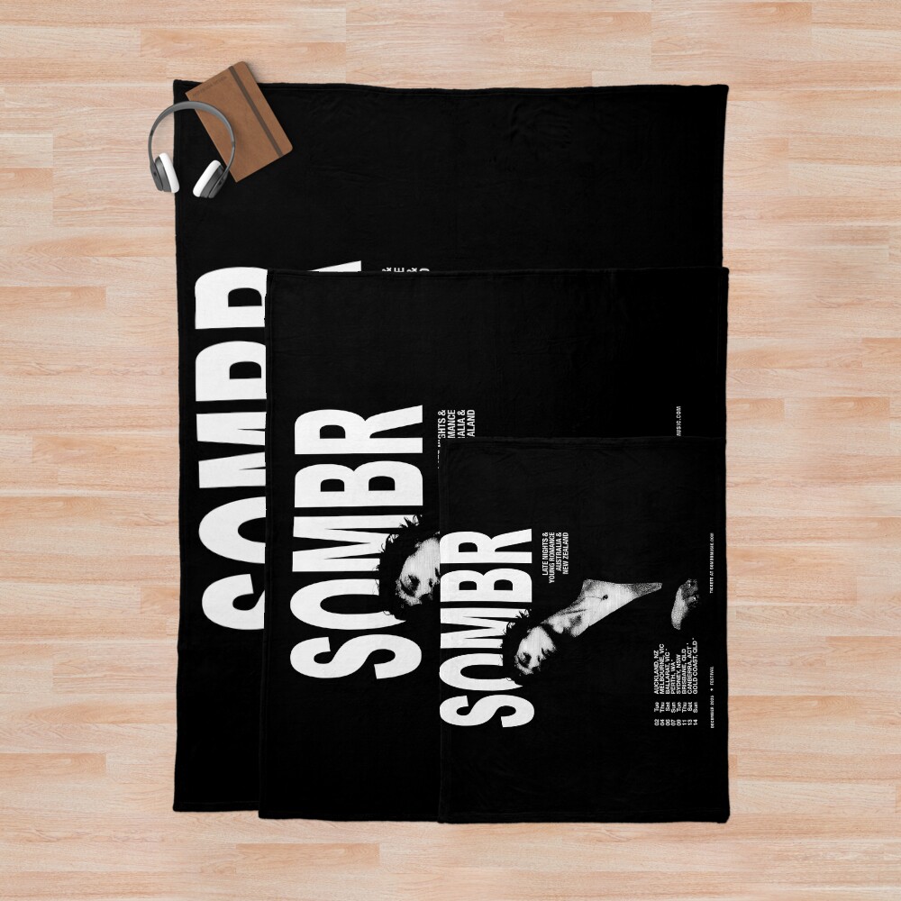 Sombr Australia New Zealand Throw Blanket - Image 3