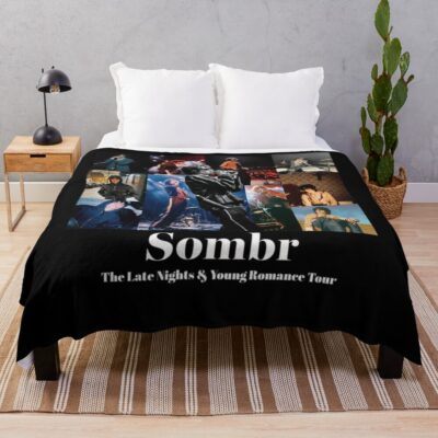 Sombr Album Combination Throw Blanket
