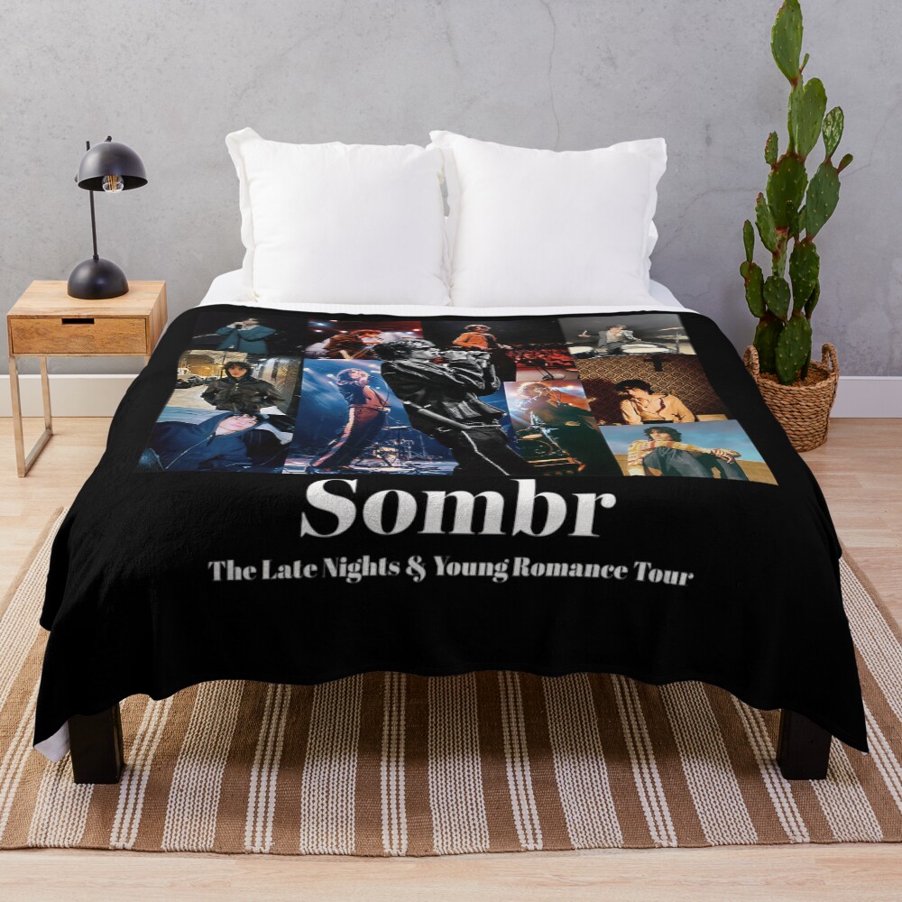 Sombr Album Combination Throw Blanket