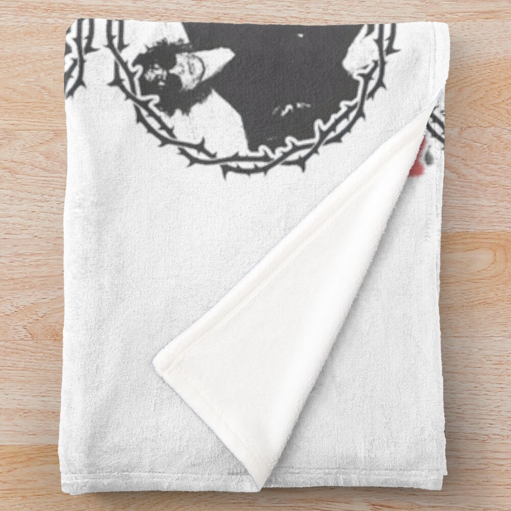 Sombr Boy Indie Retro Style Throw Blanket - Image 2