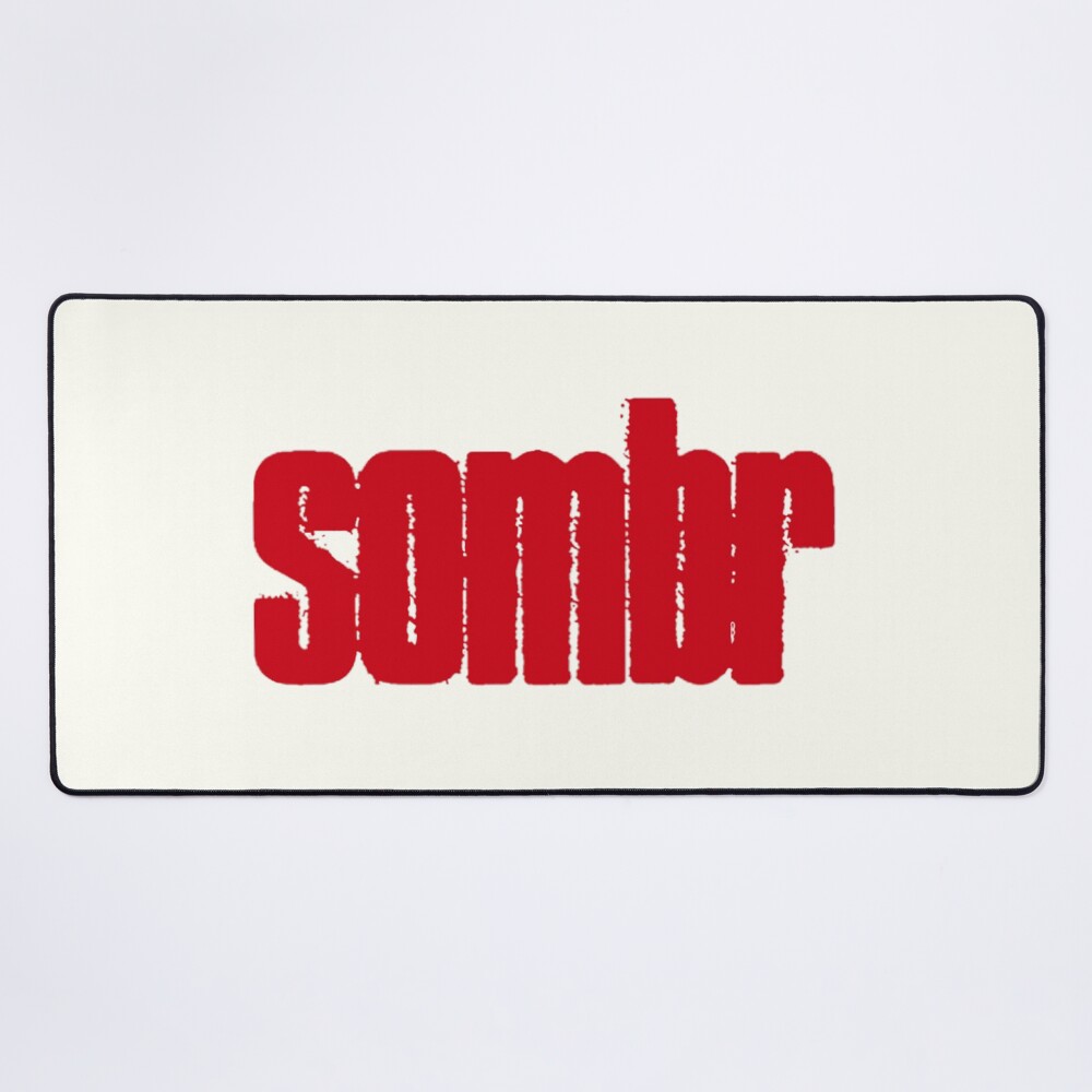 Sombr Logo Mouse Pad