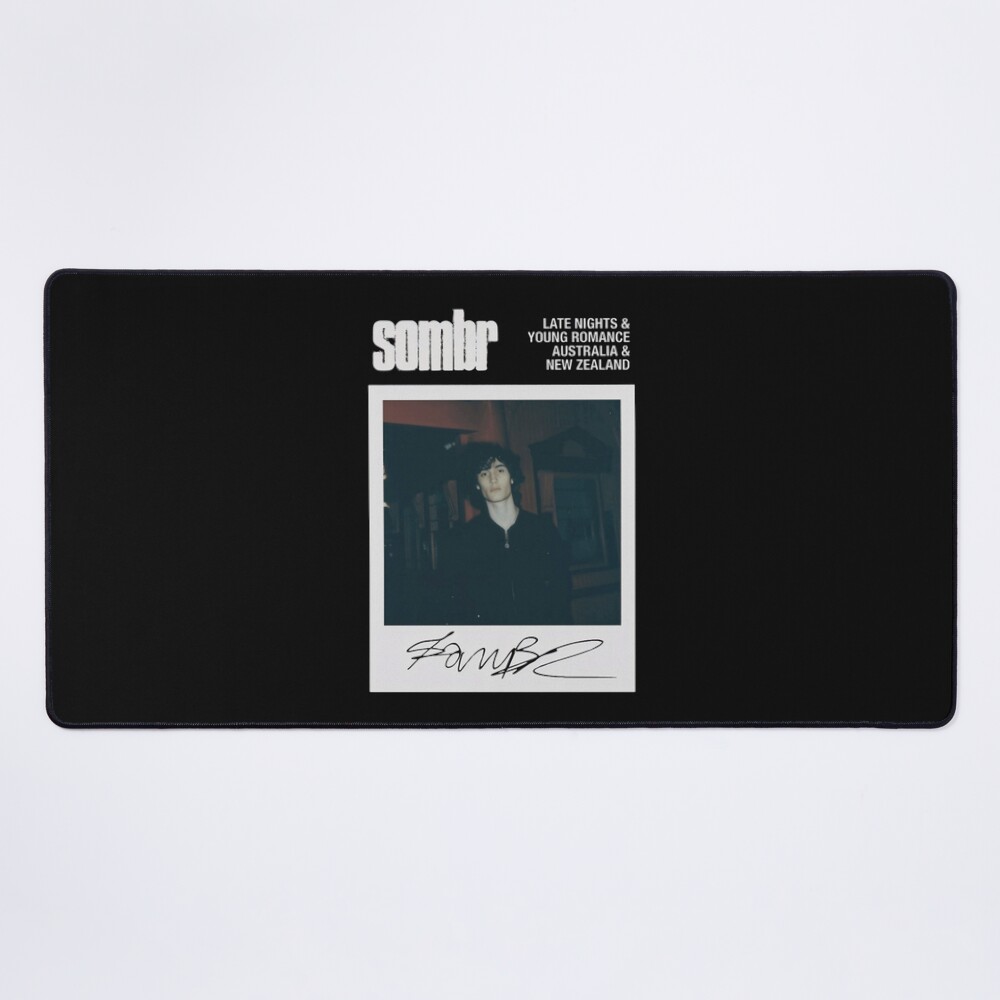 Sombr Frost Vein Mouse Pad
