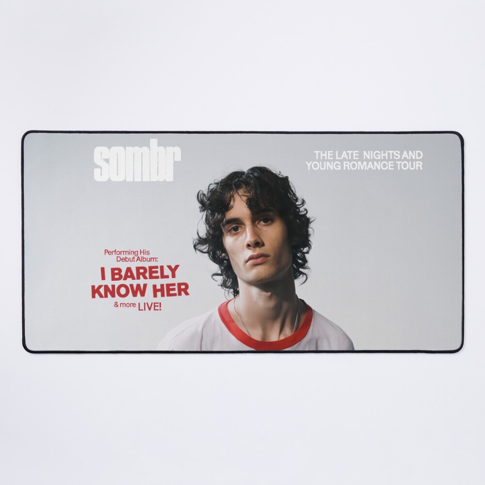 Sombr Haze Fragment Mouse Pad