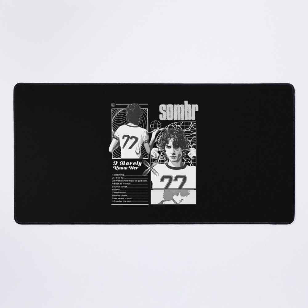 Sombr Music Tour Vintage Mouse Pad