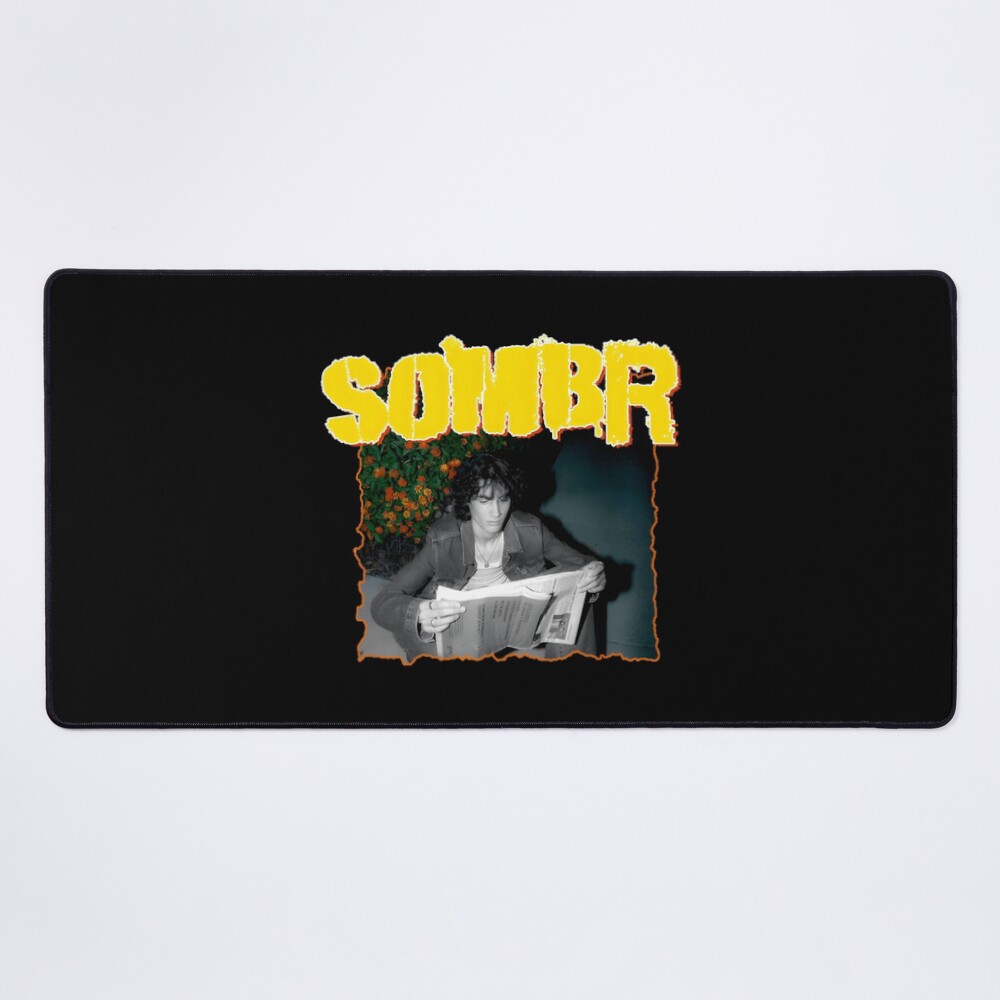 Vintage Grunge Style Sombr Mouse Pad