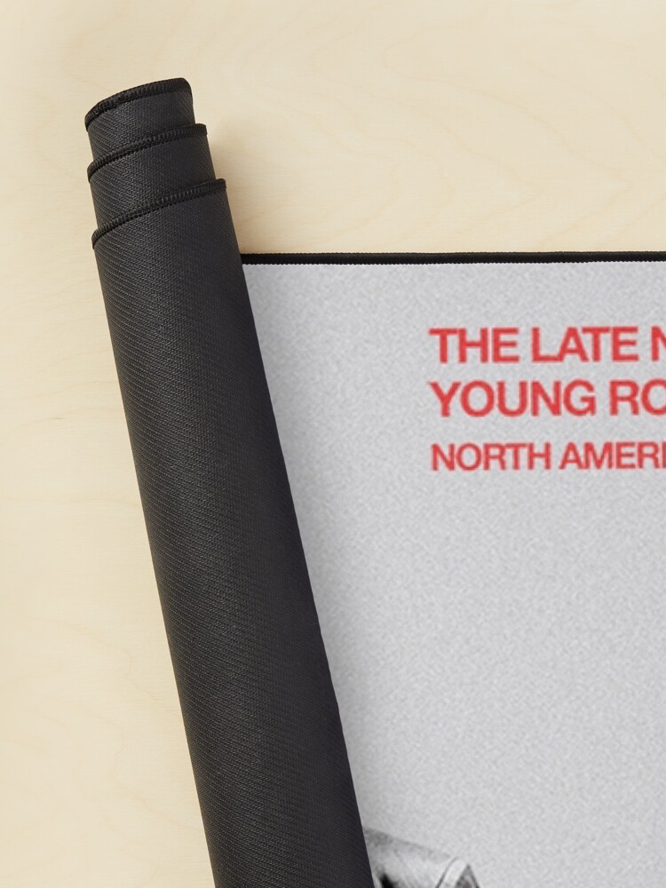 Young Romance Sombr Tour Isengamat Mouse Pad - Image 2