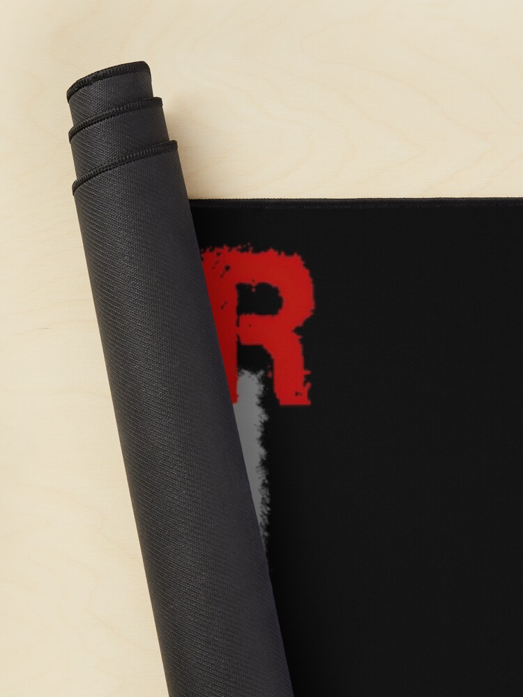 Sombr Red Grunge Poster Mouse Pad - Image 2