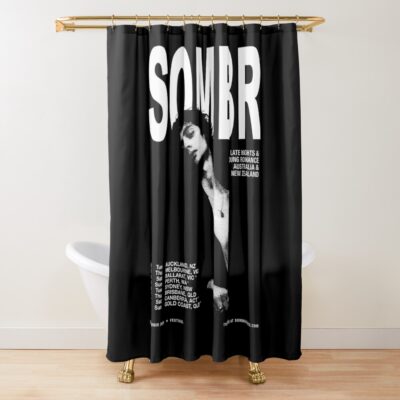 Sombr Australia New Zealand Shower Curtain