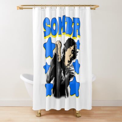 Funny Style Undressed Music Shower Curtain