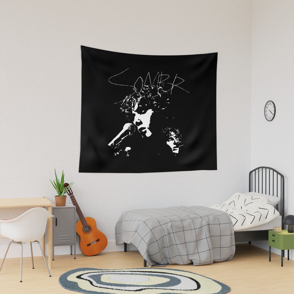 Sombr Velvet Eclipse Tapestry
