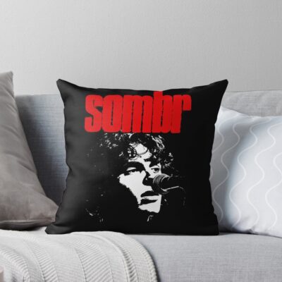 Sombr Dream Veil Throw Pillow