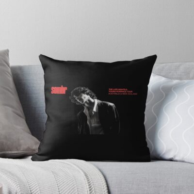 Sombr Silent Harmony Throw Pillow