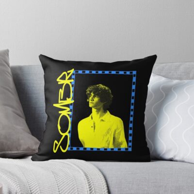 Sombr Twilight Waves Throw Pillow