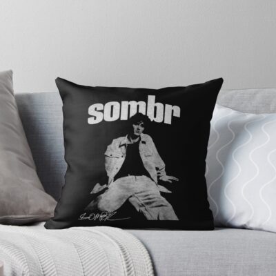 Sombr World Tour Throw Pillow