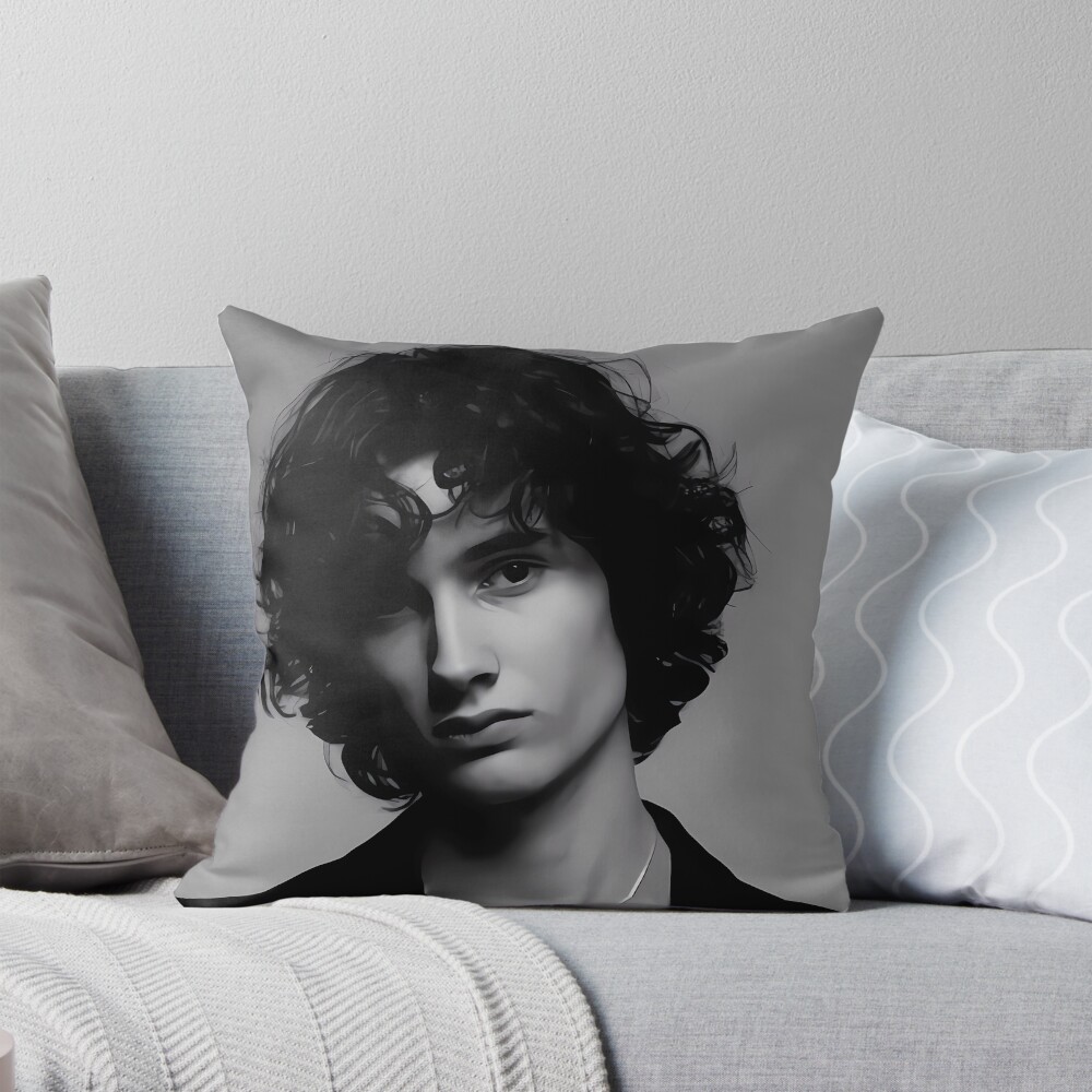 Sombr Cosmic Petals Throw Pillow