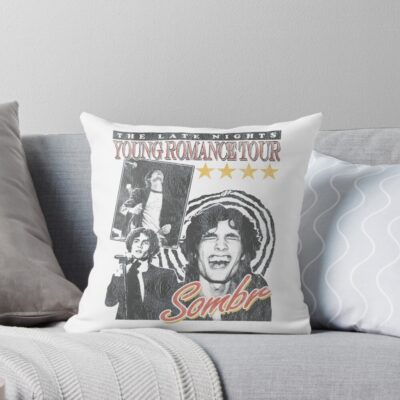 Sombr Shadow Whisper Throw Pillow