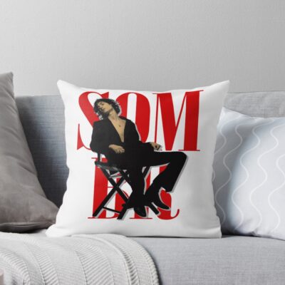 Sombr Midnight Bloom Throw Pillow